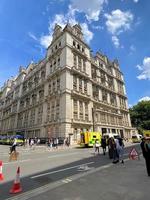 Londra nel Regno Unito nel giugno 2022. Una vista di Regents Street durante le celebrazioni del Giubileo di platino foto