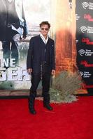 Los Angeles, 22 giugno - Johnny Depp alla prima mondiale del ranger solitario all'avventura disney s california il 22 giugno 2013 ad anaheim, ca foto