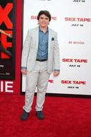 los angeles, 10 luglio - harrison holzer alla premiere del sex tape al teatro del villaggio il 10 luglio 2014 a Westwood, ca foto