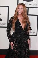 Los Angeles, 8 febbraio - Beyonce Knowles alla 57a edizione dei Grammy Awards arrivi presso un centro di staples l'8 febbraio 2015 a Los Angeles, California foto