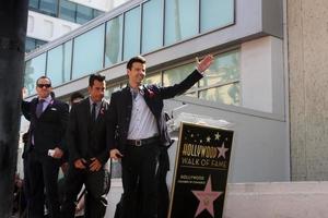 los angeles, 9 ottobre - cavaliere giordano al New Kids on the block hollywood walk of fame cerimonia della stella all'hollywood boulevard il 9 ottobre 2014 a los angeles, ca foto