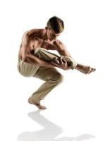 ballerino maschio caucasico foto