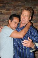 los angeles, 8 agosto - maurice bernard, kin Shriner al pranzo del fan club dell'ospedale generale arriva all'hotel delle suite dell'ambasciata l'8 agosto 2015 a glendale, ca foto