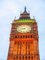 hdr big ben a londra foto