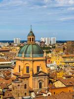 hdr vista aerea di bologna foto