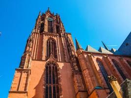 hdr frankfurter dom cattedrale di francoforte foto