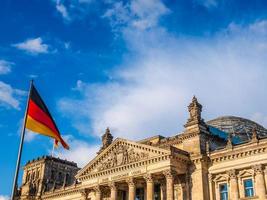 hdr reichstag a berlino foto