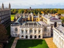 hdr vista aerea di Cambridge foto