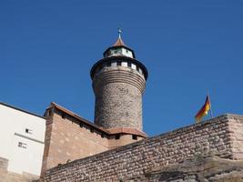 castello di nuernberger burg a norimberga foto