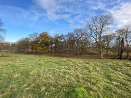 una vista della campagna del Cheshire vicino a Knutsford foto