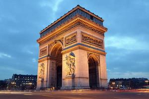 arc de triomphe, parigi