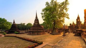 Parco storico di Sukhothai la città vecchia di Thailandia