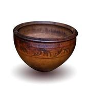 vecchio vaso di terracotta foto