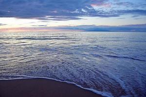 tramonto della spiaggia dello stato di Wailea