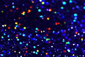 bokeh glitter colorfull sfocato sfondo astratto per compleanno, anniversario, matrimonio, capodanno o natale foto