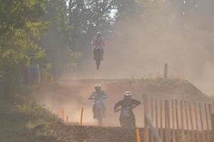 gara di motocross 24 settembre 2017 saint christol, francia foto