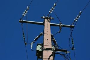 linea di trasmissione di potenza foto