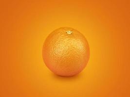 frutta arancione su sfondo arancione foto