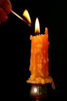 candela nel buio