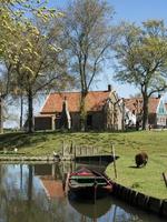 la città olandese di enkhuizen foto