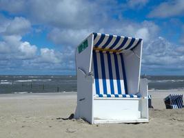 l'isola di norderney in germania foto