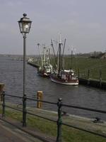 greetsiel nel mare del nord tedesco foto