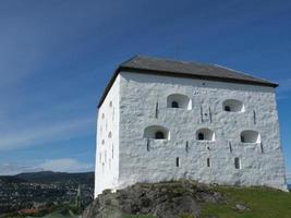 città di Trondheim in Norvegia foto