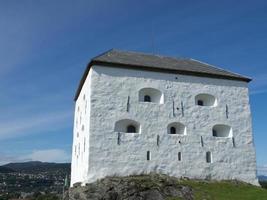 città di Trondheim in Norvegia foto