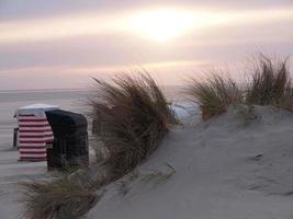 l'isola di Borkum foto