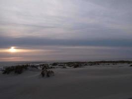 l'isola di Borkum foto