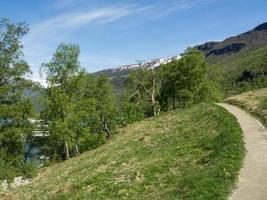 primavera a flam in norvegia foto