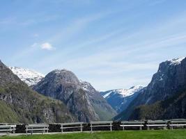 il villaggio di flam in norvegia foto