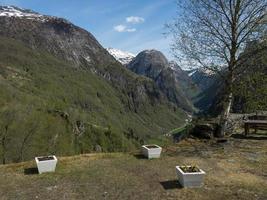 il villaggio di flam in norvegia foto