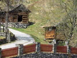 il villaggio di flam in norvegia foto