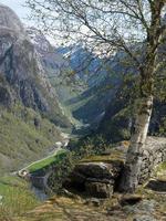 il villaggio di flam in norvegia foto