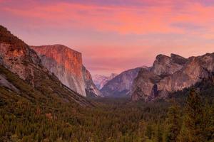 paesaggio del parco nazionale di yosemite negli stati uniti, au, foto