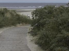 isola di Spiekeroog nel Mare del Nord foto