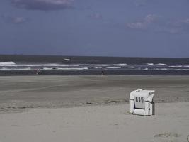 spiaggia e dune sull'isola di Spiekeroog foto