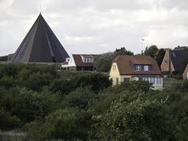 l'isola di Spiekeroog in Germania foto