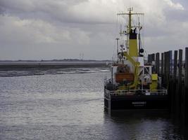 l'isola Spiekeroog nel Mare del Nord foto