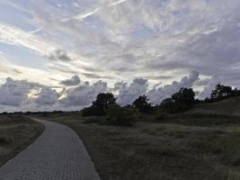 spiekeroog nel mare del nord foto