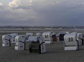 isola di Spiekeroog nel Mare del Nord foto