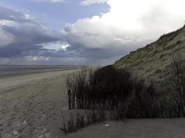 l'isola di Spiekeroog in Germania foto