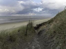 l'isola di Spiekeroog in Germania foto