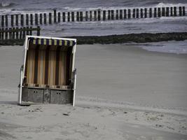 isola di wangerooge nel mare del nord foto