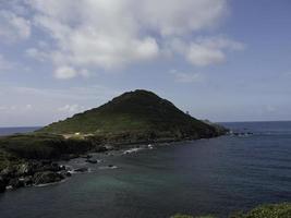 isola della corsica nel mar mediterraneo foto