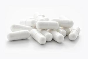 capsule bianche della medicina