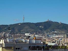 la città di barcellona in spagna foto