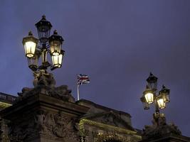 città di londra di notte foto