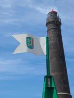 l'isola di Borkum nel mare del nord foto